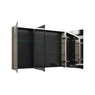 Burgbad Spiegelschrank Eqio 800x1200x170 Eiche Dekor Flanelle, SPGT120RF2632 SPGT120RF2632