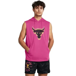 Under Armour - Kapuzenpullover für Herren, Ärmellos (Pink)