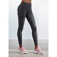 LASCANA Seamless Leggings Po Push Up mit Rippstruktur und Shapingeffekt, Sporthose, Sportleggings