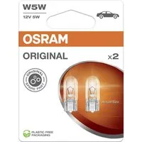 Osram KFZ-Ersatzleuchte Osram Signallampe W5W Original 2.0 2 Stück