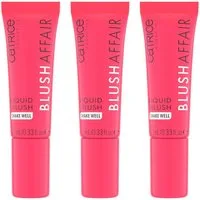 Catrice Rouge Blush Affair Liquid Blush, 3-tlg., mit pflegender Eigenschaft