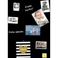 queence Tafelfolie Magnetisches Memo-Board, magnetische Tafelfolie, Tafel, selbstklebend
