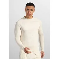 Smilodox Longsleeve Powerfit, Slim Fit Atmungsaktives Langarmshirt Schnelltrocknendes strapazierfähiges Funktionsshirt, Sport Laufen Gym