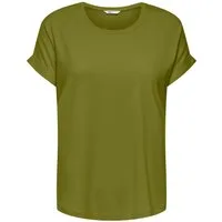 ONLY T-Shirt ONLMOSTER – Kurzarmshirt mit Aufschlag und klassischem Look Viskosemischung, regular fit