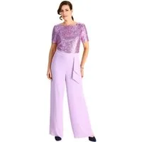 HERMANN LANGE Collection Culotte-Overall mit Pailletten