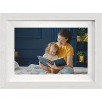 Braun Phototechnik DigiFrame 10W WiFi weiß 25,7cm Digitaler Bilderrahmen