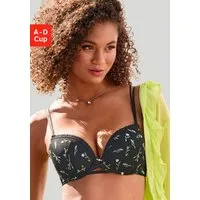 Vivance Push-up-BH Thea mit Blumen aus feiner Stickereispitze, sexy Dessous