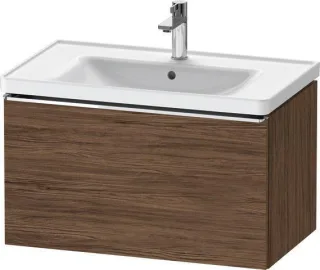 Duravit D-Neo Waschtischunterbau wandhängend Nussbaum dunkel Matt 784x452x440 mm - DE4255010210000 DE4255010210000