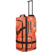 normani Reisetasche Reisetasche mit 3 Rollen 80 Liter, Trolley mit leichtläufigen Rollen