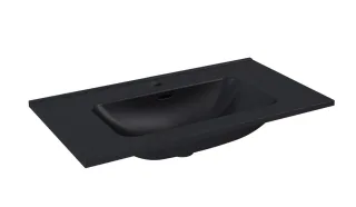 Cosmic Wish Waschtisch mit Integriertem Becken, schwarz matt, WJC780M0280108 WJC780M0280108