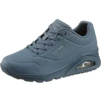 Skechers Uno - Stand on Air Wedgesneaker Freizeitschuh, Halbschuh, Schnürschuh mit feiner Perforation