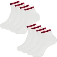 HUGO Kurzsocken SH Tape CC (4-Paar) mit Logo-Detail