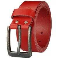 Manza Ledergürtel Gürtel Ledergürtel 4cm breit Echt Leder Jeansgürtel Unisex Kürzbar