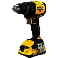 Akku-Bohrschrauber (SFMCD714D2T-QW), 18Volt schwarz/gelb, 2x Li-Ion-Akku 2,0Ah, Pro-Stack Koffer