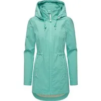 Ragwear Kurzmantel Dakkota B Übergangsjacke wasserdicht mit feiner Rillenstruktur