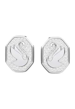 Schwanen-Knopfohrringe für Damen 5621097