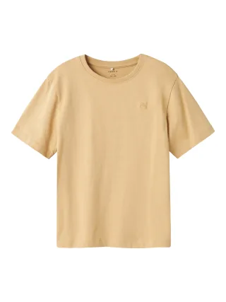 NAME IT - NKMGREG SS NREG TOP NOOS warm sand - Gr. - 134/140