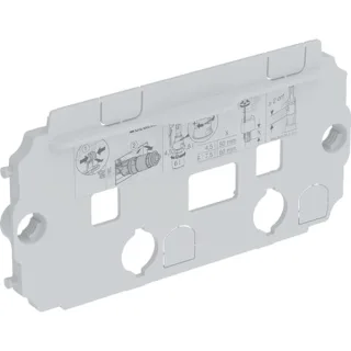 Geberit Ersatzteile Schutzplatte für Omega Abdeckplatte flächenbündig, 243302001 243302001