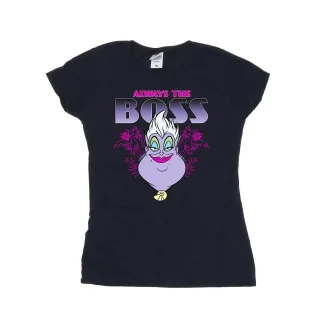 Disney - "The Little Mermaid Ursula Mum Is The Boss" T-Shirt für Damen (Marineblau)