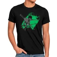 style3 T-Shirt Night Zoro one piece japan anime luffy manga monkey ruffy