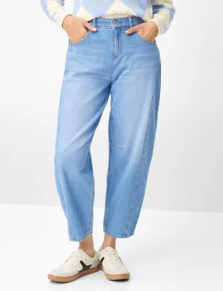 Brax Damen Jeans Style MEGAN S USED LIGHT BLUE, denim hellblau, Gr. 36