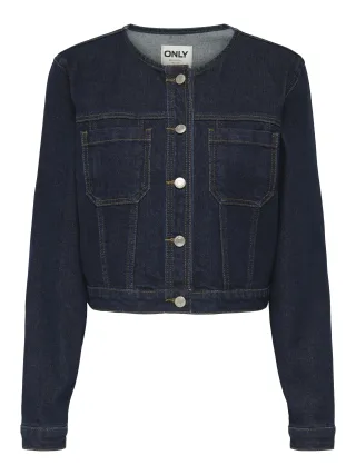 ONLY - ONLJOANA LS DNM JACKET MAE dark blue denim - Gr. - S