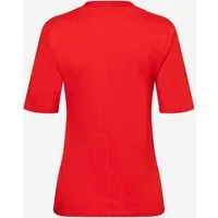 MORE&MORE Kurzarmshirt T-Shirt mit V-Ausschnitt