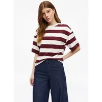 s.Oliver Kurzarmshirt T-Shirt T-Shirt im Boxy Fit mit Blockstreifen