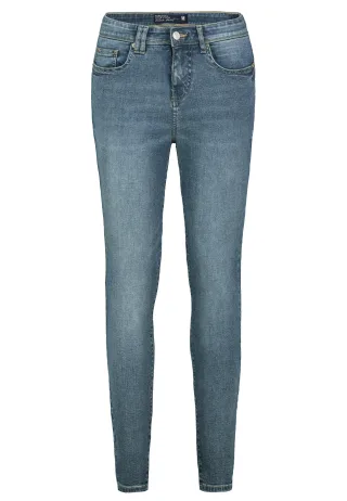 Authentic Style - RE9CIGxhbmdlIEplYW5z middle blue denim - Gr. - XS