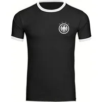 multifanshop T-Shirt Kontrast Deutschland - Adler Retro - Männer