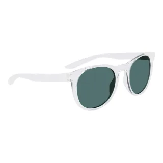 Nike - "Horizon Ascent" Rund-Sonnenbrille (Transparent/Grün)