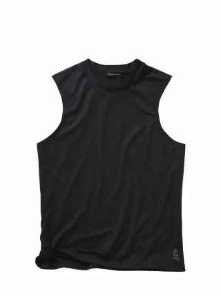 Mey & Edlich Herren Yoga-Shirt Himmelspfad Schwarz 91 % Polyamid, 9 % Elasthan