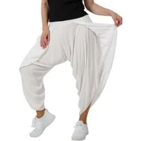 MIRROSI Hosenrock Damen Made in Italy Leicht Bequem Onesize (Gr.36-44) (100% Viskose, bund mit gummizug) Rock für Frühling Sommer Herbst