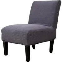 Qelus Sofahusse Jacquard Strecken Stuhlbezug Armlehnenloser Stuhlbezug, Wohnkultur