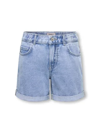 KIDS ONLY - KOGVEGA REG MOM SHORTS DNM BJBOX NOOS Light Blue Denim - Gr. - 164