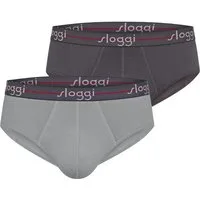 sloggi Midislip Blue Start (2-St) Midi Slip, Midibrief, Halbhoher Slip