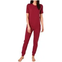 Normann Pyjama Damen Pflegeoverall kurzarm mit langen Bein + Rücken Reißverschluß