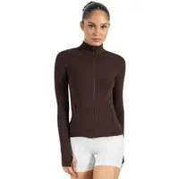 Smilodox Trainingsjacke Kenna, Sportjacke mit tailliertem Schnitt, Windbreaker Laufjacke Sport Oberteil Daumenlöcher Activewear Atmungsaktiv Freizeit Fitness