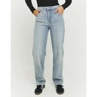 Tally Weijl High-waist-Jeans SPADEPEPPER Baumwollmischung, High-Waist mit geradem Beinverlauf