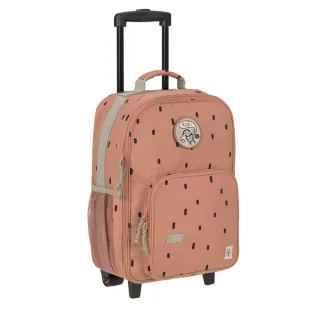 Lässig Kinderkoffer Trolley - Happy Prints Karamell
