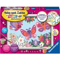 Ravensburger Malen nach Zahlen Fröhliche Schmetterlinge, Made in Europe