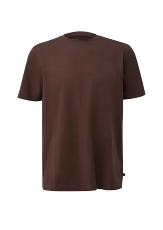 Q/S designed by - T-Shirt Regular Fit braun - Gr. - M