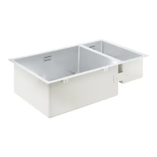 Grohe Unterbauspüle 31575SD1 76x45cm, 1,5 Becken, links einbaubar, Edelstahl
