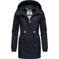 Navahoo Outdoorjacke Neophee Damen Übergangs Parka mit Kapuze