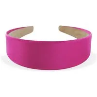 axy Haarreif Breiter Haarreif mit Satin bezogen, Vintage Klassik-Look Damen Haareifen Haarband