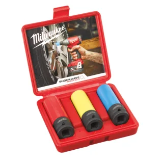 Milwaukee SHOCKWAVE 1/2" Schlagnuss-Set - 4932451568