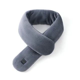 TENGOO 5V USB-Powered Unisex Heated Scarf, 3 Heat Settings, Soft Velvet Electric Neck Warmer for Winter Outdoor Use, 80