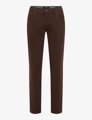 Eurex Herren Five-Pocket-Hose Style LUKE COFFEE, dunkelbraun, Gr. 34/30