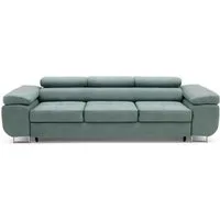 Muffo Sofa WILD 3, verstellbaren Kopfstützen, mit Schalffunktion, Metallfüßen