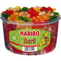 HARIBO Süßigkeit, Haribo extra große Bärli in verschiedenen Geschmacksrichtungen 1200g
